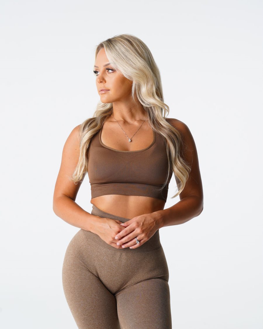 NVGTN Ignite Seamless Sports Bh Dame Brune Danmark | 4HB9ZNZ6