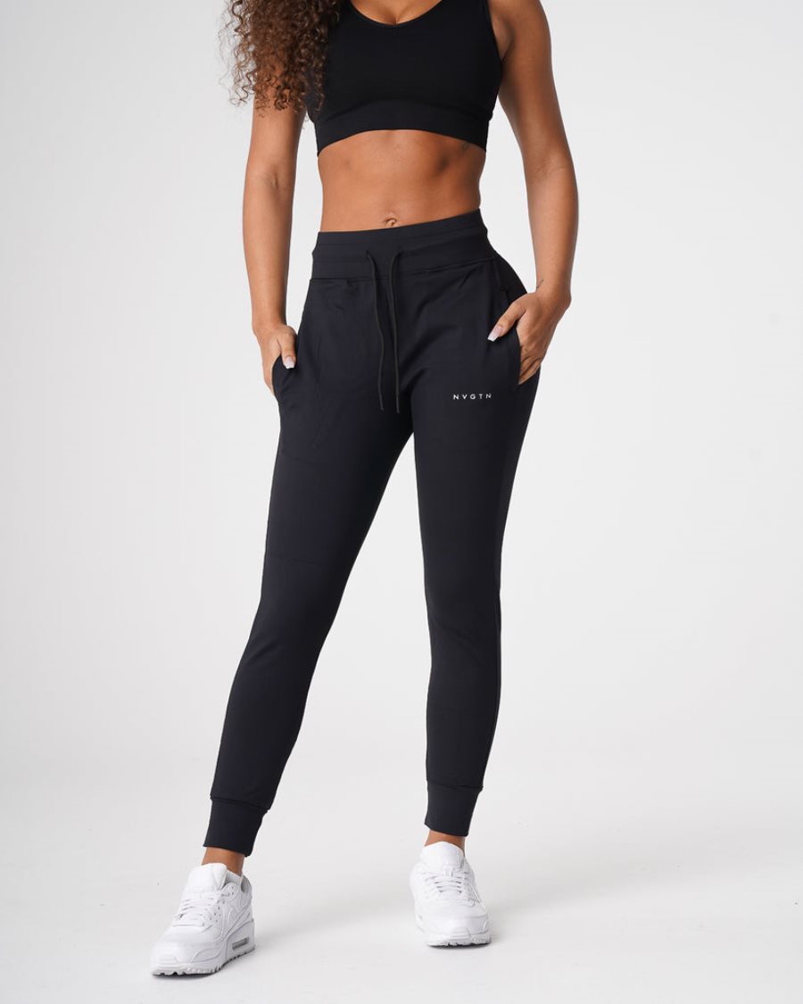 NVGTN Joggers Joggers Dame Sort Danmark | HU9RQDAD