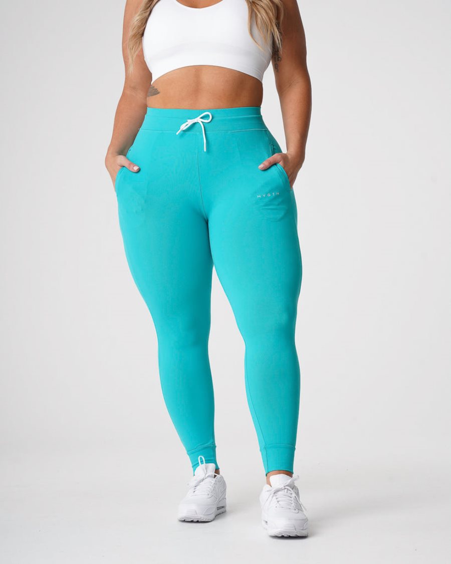 NVGTN Joggers Joggers Dame Turkis Danmark | UUQY48ER