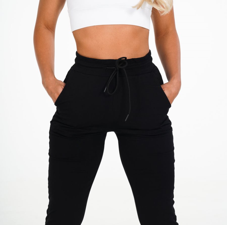 NVGTN Relax Joggers Dame Sort Danmark | 8LNBG7MF