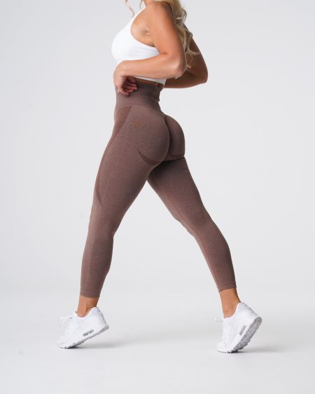 NVGTN Contour Seamless Leggings Dame Grå Brune Danmark | BZ50ZXAW