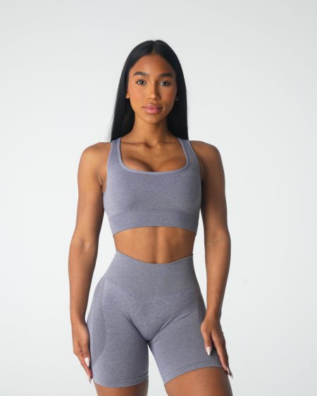 NVGTN Eclipse Seamless Sports Bh Dame Grå Danmark | RW3KA194