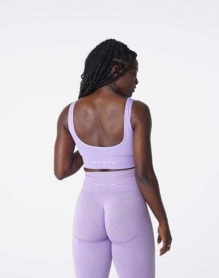 NVGTN Elevate Seamless Sports Bh Dame Lilla Danmark | 9FBFQJ3L