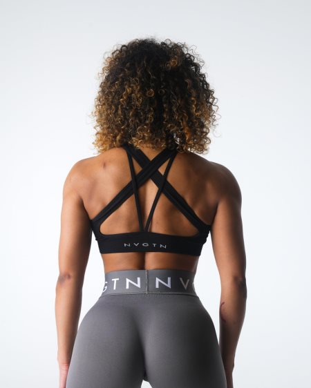 NVGTN Inspire Seamless Sports Bh Dame Sort Danmark | 2FT4KAI5