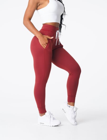 NVGTN Joggers Joggers Dame Lilla Rød Danmark | Q0QVQL7A