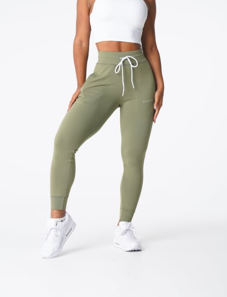 NVGTN Joggers Joggers Dame Olivengrøn Danmark | L05ZLG51