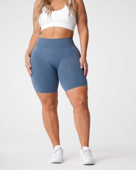 NVGTN Pro Seamless Shorts Dame Blå Danmark | R6BR1ZK1