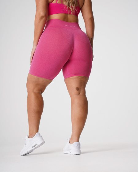 NVGTN Pro Seamless Shorts Dame Fuchsia Danmark | TQJUGP7J