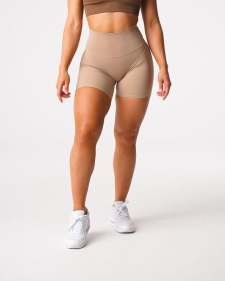 NVGTN Signature 2.0 Shorts Dame Khaki Danmark | PVXMV546