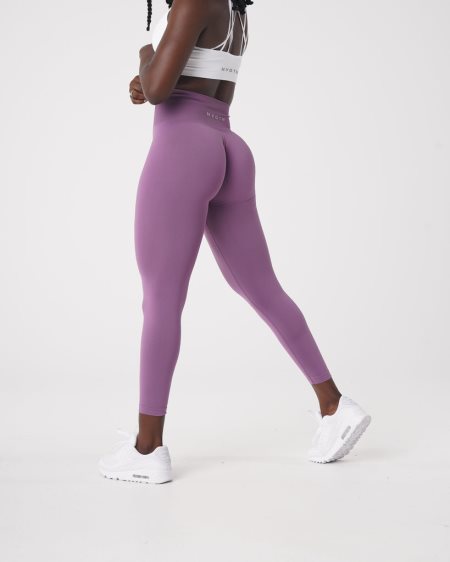 NVGTN Solid Seamless Leggings Dame Lilla Danmark | ULBJ803S