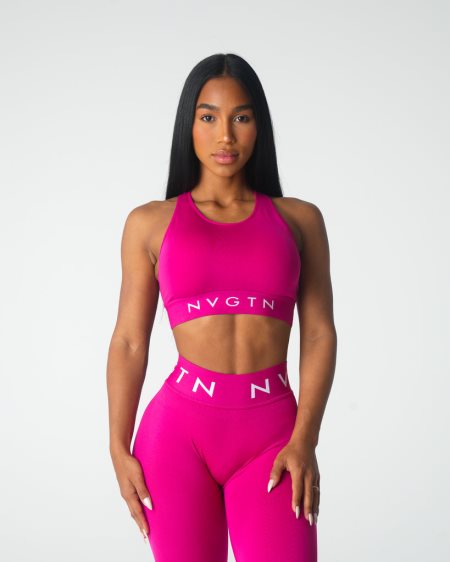 NVGTN Trilogy Sports Seamless Sports Bh Dame Hvide Danmark | FX77H8RP